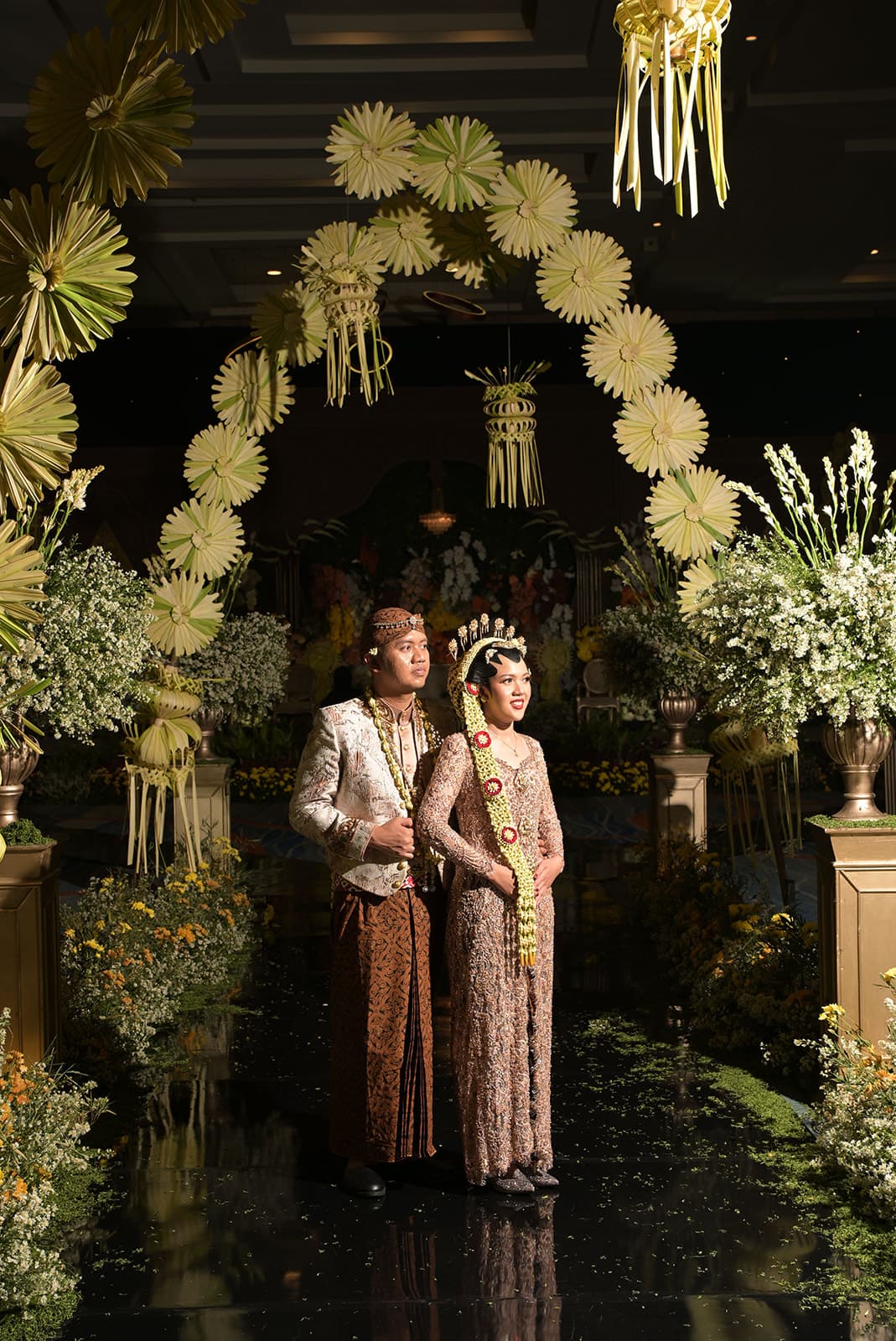 Indoor ballroom decoration
